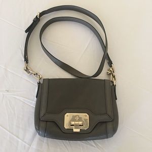 Cole Hann Gray Crossbody Bag